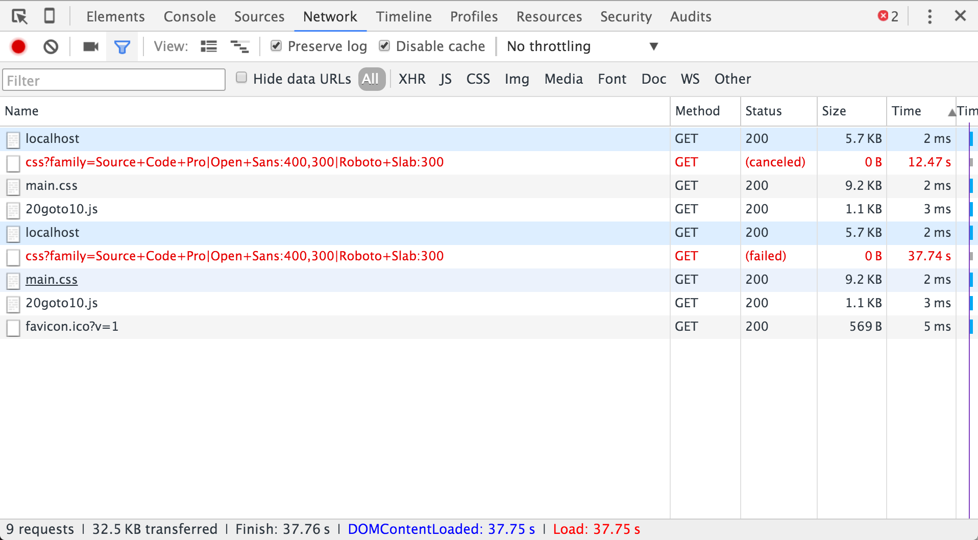 chrome-while-offline